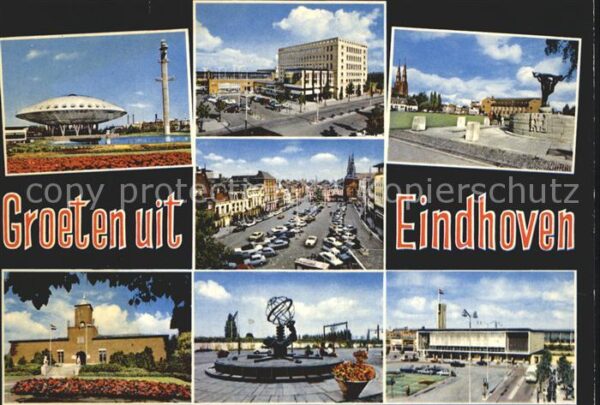 Eindhoven Netherlands Gebäude Brunnen