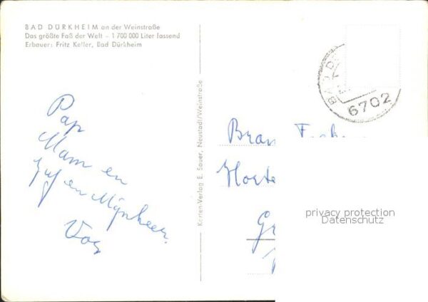 Bad Duerkheim Dürkheimer Fass – Bild 2
