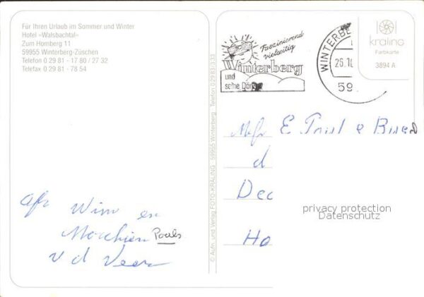 Zueschen Sauerland Hotel Walsbachtal – Bild 2