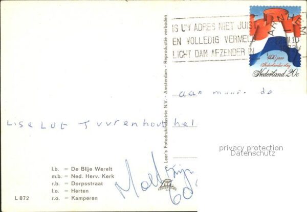 Lunteren Blije Werelt Ned. Herv. Kerk Dorpsstraa – Bild 2