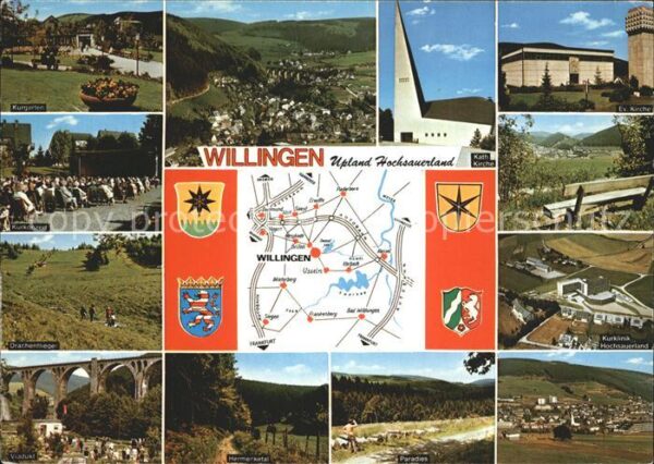 Willingen Sauerland Katholische Evangelische Kirche Viadukt