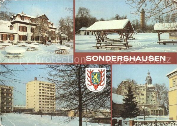 Sondershausen Thueringen HO-Gaststätte Zum Possen Schloss Possen