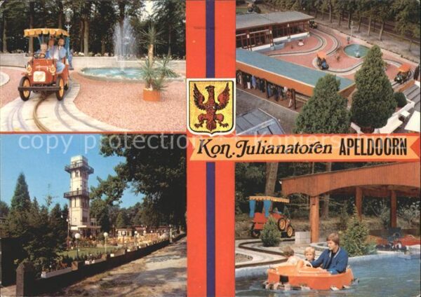 Apeldoorn Koningin Julina Toren Amusementspark Un