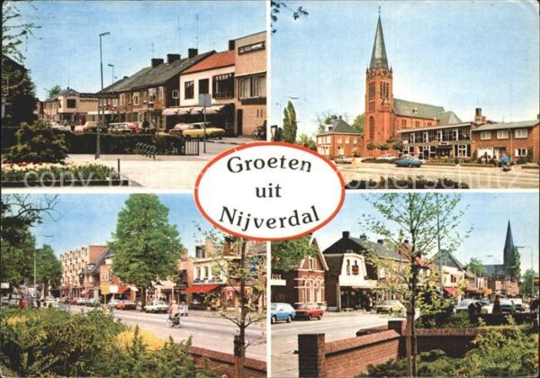 Nijverdal Rijssensestraat R.K. Kerk Grotestraat