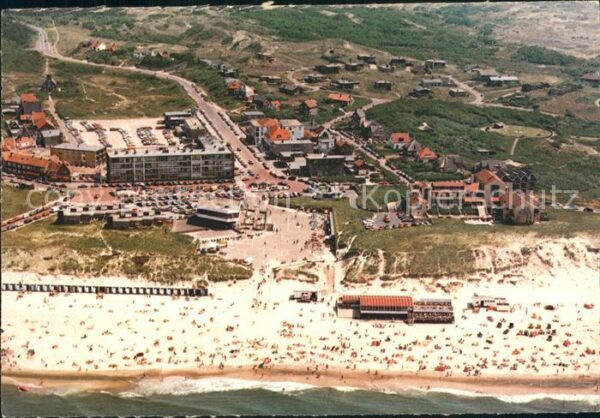 Bergen aan Zee Fliegeraufnahme