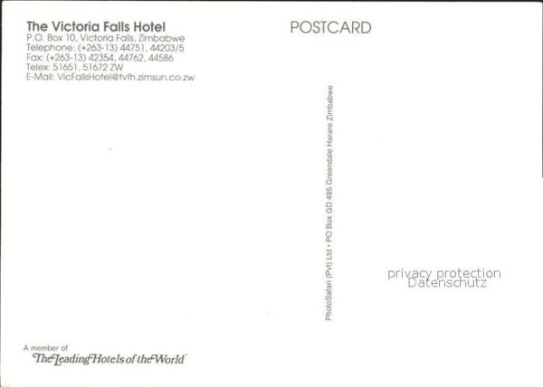 Victoria Falls Hotel – Bild 2