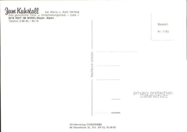 Reit Winkl Zum Kuhstall – Bild 2