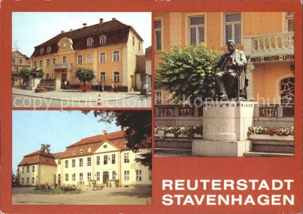 Stavenhagen Fritz-Reuter-Literatur-Museum Oberschul