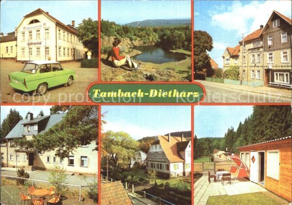Tambach-Dietharz Erholungsheim Spittergrund Kratersee Wa