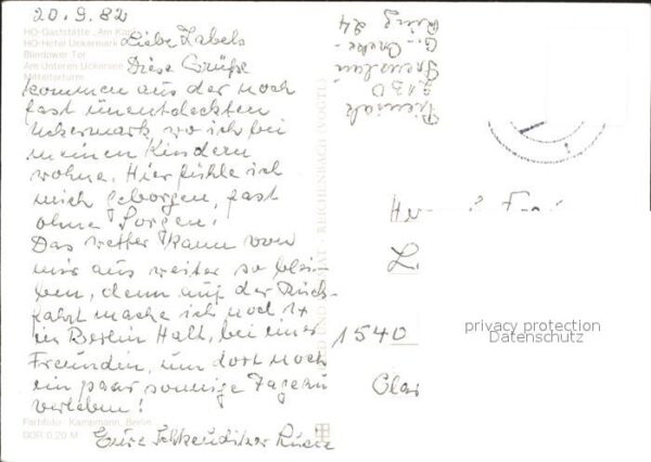 Prenzlau Gaststätte Am Kap Hotel Uckermarkt Blin – Bild 2