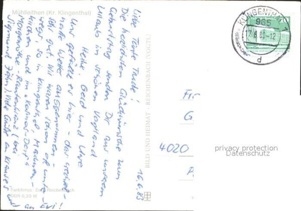 Muehlleithen Klingenthal Gebäude – Bild 2