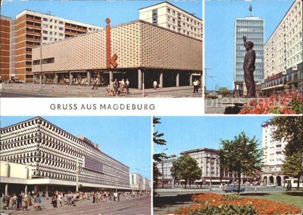 Magdeburg Kinderkaufhaus Karl-Marx-Strasse Erich-