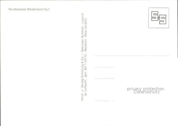 Westerland Sylt Fliegeraufnahme – Bild 2