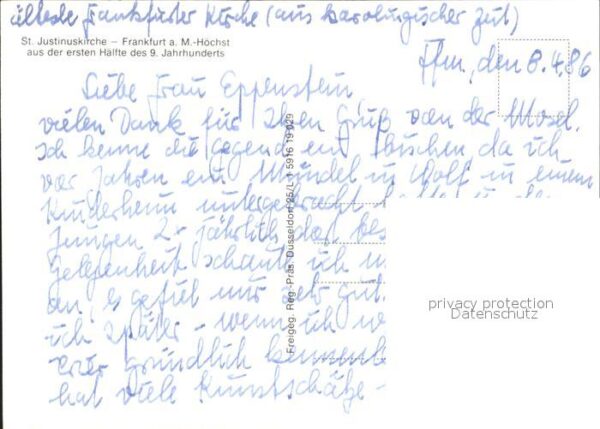 Frankfurt Main St. Justinuskirche – Bild 2
