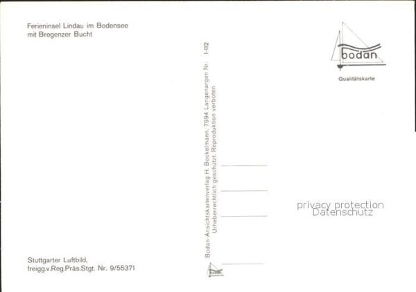 Lindau Bodensee Fliegeraufnahme Bregenzer Bucht – Bild 2