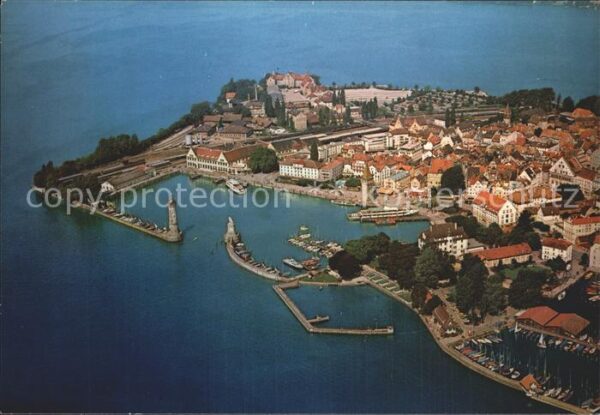 Lindau Bodensee Fliegeraufnahme
