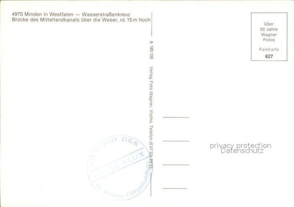 Minden Westfalen Wasserstrassenkreuz – Bild 2