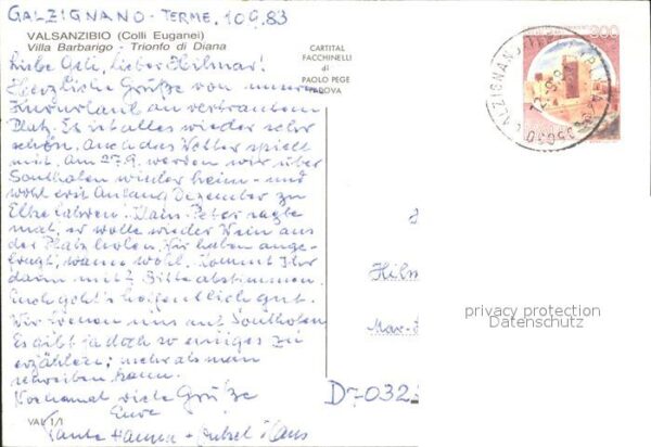 Valsanzibio Villa Barbarigo Trionfo di Diana – Bild 2