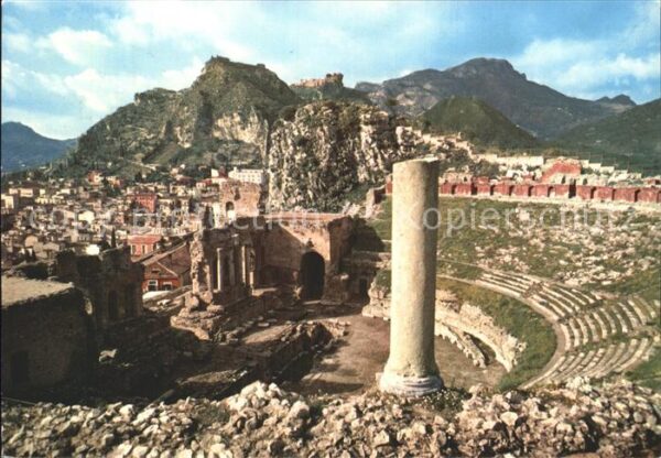 Taormina Sizilien Griechisches Theater