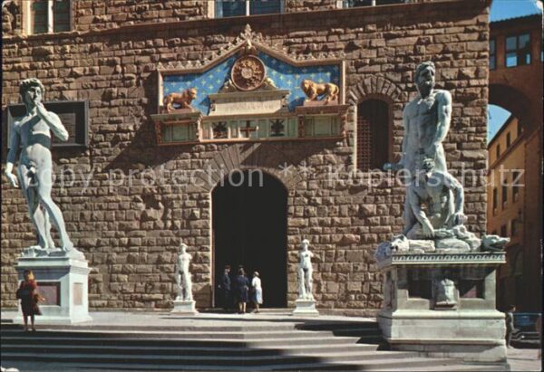 Firenze Florenz Signoria-Platz David Herkules