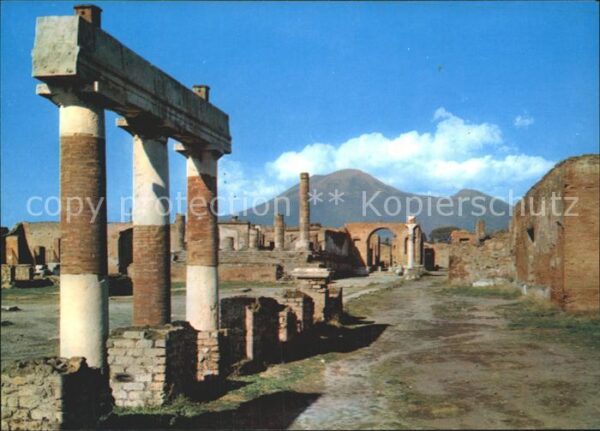 Pompei Forum Östliche Säulenhalle
