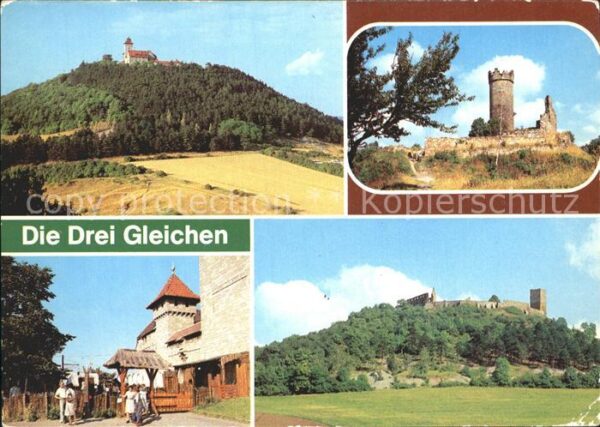 Wachsenburg Veste Wachsenburg drei Gleichen Ruine M