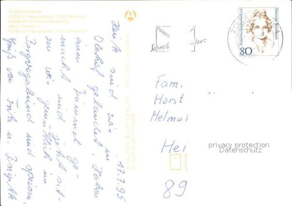 Oberhof Thueringen Schanzenbaude FDGB-Erholungsheim Fritz – Bild 2