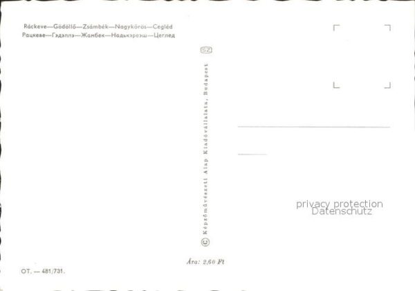 Rackeve Gödöllö Zsambek Nagykörös Cegled – Bild 2