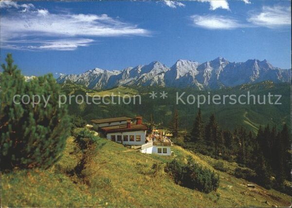Prien Chiemsee Bergstation Dürrnbachhorn Loferer Stein