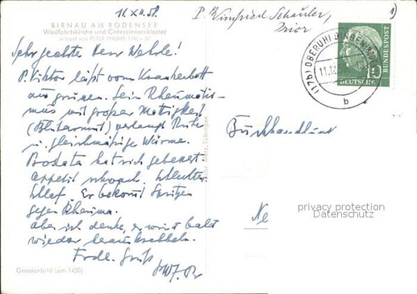 Birnau Wallfahrtskirche Cistercienserkloster G – Bild 2