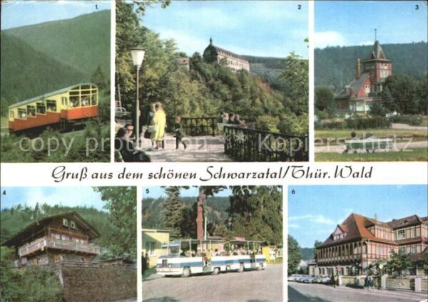 Schwarzatal Oberweissbacher Bergbahn Schloss Schwar