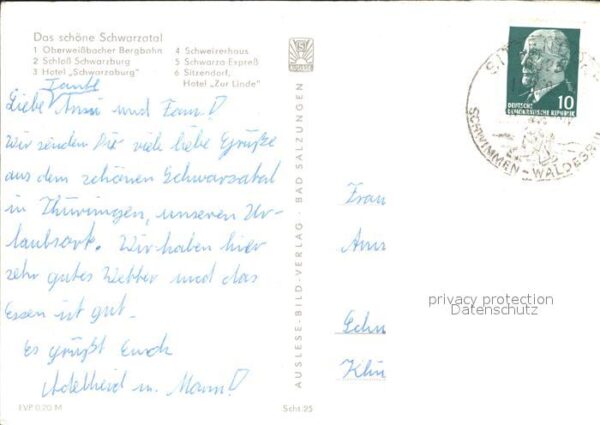 Schwarzatal Oberweissbacher Bergbahn Schloss Schwar – Bild 2