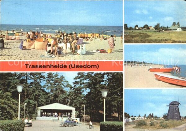Trassenheide Usedom Strand Musikpavillon Mühle