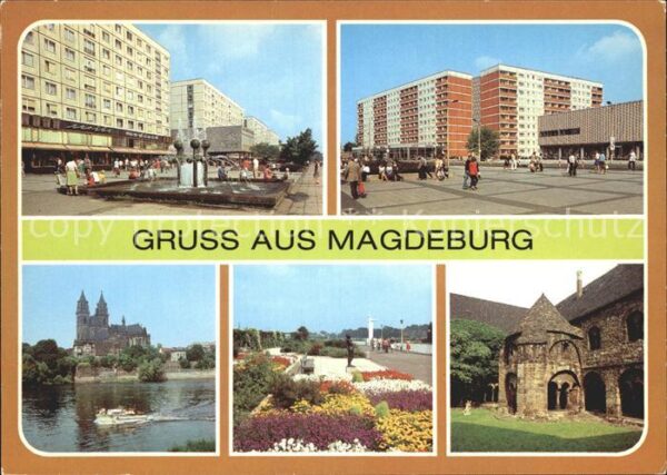 Magdeburg Karl-Marx-Strasse Kloster Unser Lieben