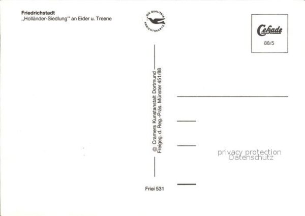 Friedrichstadt Eider Hölländer-Siedlung Treene – Bild 2