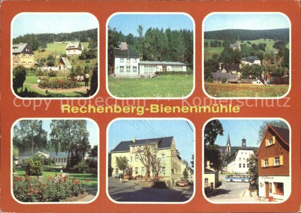 Rechenberg-Bienenmuehle Osterzgebirge Parkanlage Cafe am Waldbad Ferienheim z