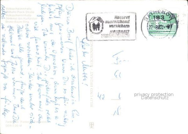 Rathenow Volksschwimmhalle Wilhelm-Pieck-Strasse – Bild 2