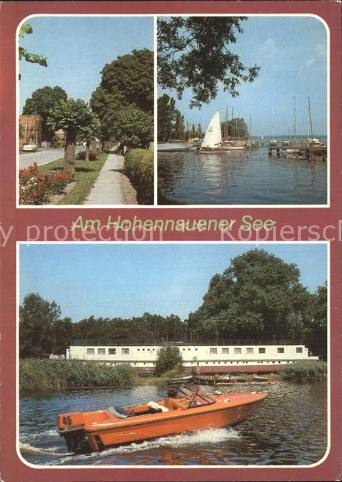 Semlin Brandenburg Hohennauener See Wassersuppe Bootshafen