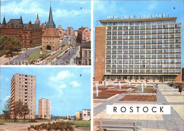 Rostock Haus der Schiffahrt Steintor Ziolkowski