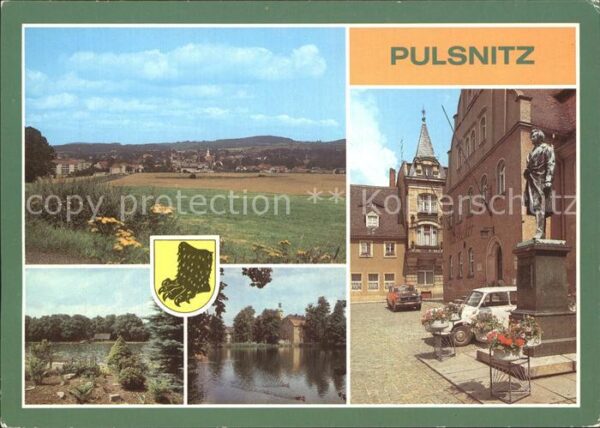 Pulsnitz Sachsen Walkmühlenbad Schlossteich Rietschel-De
