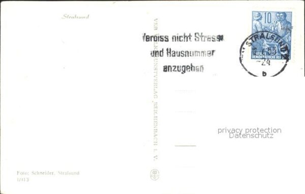 Stralsund Mecklenburg Vorpommern Kirche – Bild 2