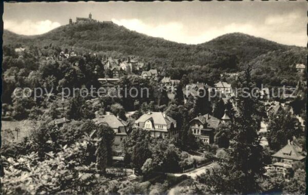 Eisenach Thueringen mit Wartburg