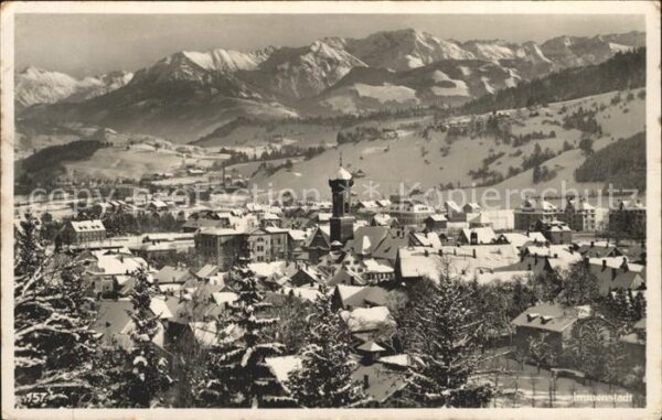 Immenstadt Allgaeu Panorama