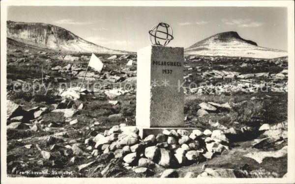 Norwegen Norge Fra Riksveien Saltfjellet