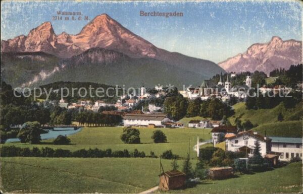 Berchtesgaden mit Watzmann