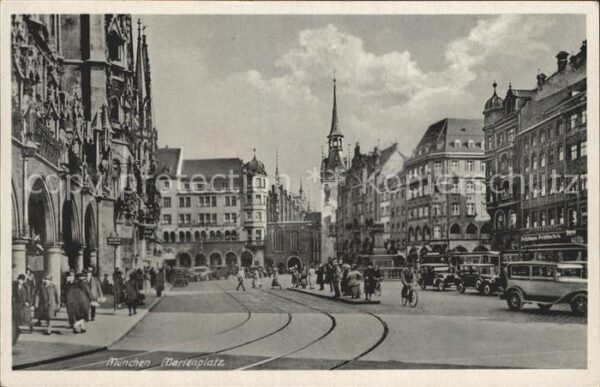 Muenchen Marienplatz