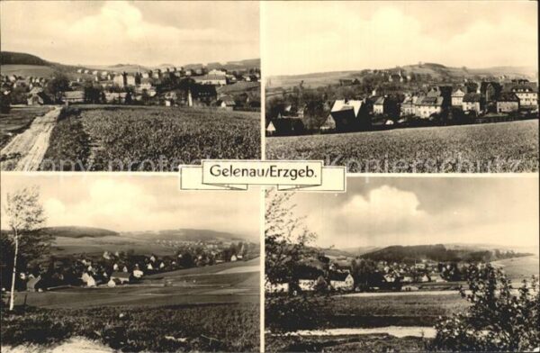 Gelenau Erzgebirge Total und Teilansichten