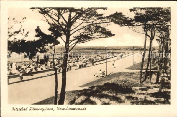 Kuehlungsborn Ostseebad Strandpromenade