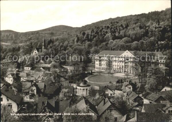 Bad Liebenstein Volksheilbad Blick vom Aschenberg