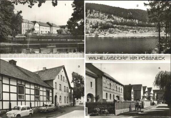 Wilhelmsdorf Poessneck Teilansichten Zeltplatz Portenschmiede